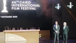 حسين فهمي: سعيد بعرض "صوت هند رجب" بختام "القاهرة السينمائي" وقصتها ستظل حية 