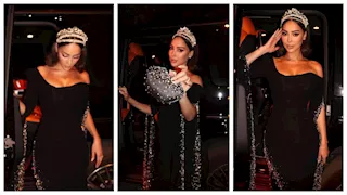 بـ "تاج على رأسها".. بسمة بوسيل تخطف الأنظار من أحدث ظهور