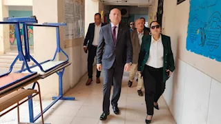 محافظ القاهرة يتفقد لجان انتخابات مجلس النواب 20225