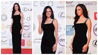 "فستان أسود".. ركين سعد تستعرض إطلالتها من ختام القاهرة السينمائي (صور)