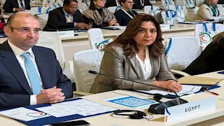 منال عوض تشارك في الدورة الـ21 لمؤتمر اليونيدو بالرياض
