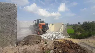 "استصلاح الأراضي": إزالة 80 حالة تعد على الأراضي الزراعية خلال أسبوع