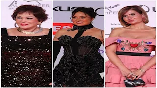 نرمين الفقي جذابة.. 16 صورة لنجمات بفساتين قصيرة في مهرجان القاهرة 