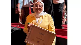 تكريم جديد لمصراوي.. سارة أبو شادي تفوز بجائزة الضوء الساطع