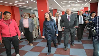 بينها مصانع وسكن طالبات.. وزيرة التضامن تدشن مشروعات بالوادي الجديد (صور)