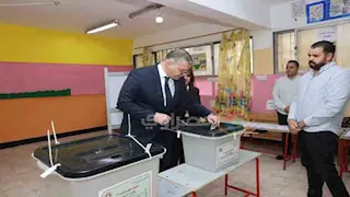 وزير البترول يُدلي بصوته في انتخابات النواب 2025