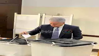 وزير السياحة يُدلي بصوته انتخابات مجلس النواب 2025