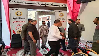 إقبال مبكر على لجان المنصورة مع انطلاق انتخابات النواب 2025 (صور)