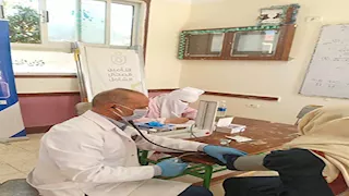 انتشار الفرق الطبية داخل لجان الانتخابات بجنوب سيناء -صور