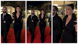 "فستان بفتحة ضهر".. غادة عبدالرازق تخطف الأنظار في مهرجان ضيافة في دبي