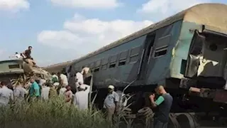 تصادم جرار بقطار ركاب في الإسكندرية وسقوط 4 مصابين