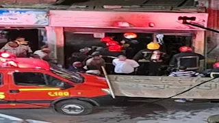 دون إصابات.. السيطرة على حريق في محل أدوات كهربائية بالإسكندرية- صور