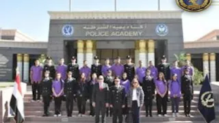  أكاديمية الشرطة تستقبل وفدا من طلاب الثانوية