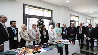 طلاب جامعة الملك سلمان يبدعون في معرض دولي لحماية الطبيعة بشرم الشيخ (صور)