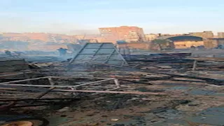 "كله ولع باستثناء المسجد".. النيابة تنتقل لمعاينة حريق استوديو مصر