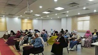 بالصور- عقد أول إمتحان رسمي "DELF" داخل مكتبة مصر العامة بأسوان