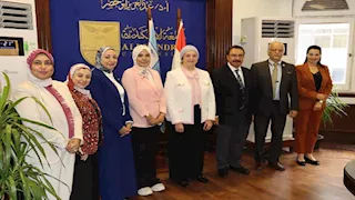 وفد أكاديمي من شيكاغو يزور جامعة الإسكندرية لتعزيز التعاون العلمي- صور