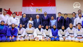 رئيس الچودو يستقبل رئيس الچايكا اليابانية لبحث تطوير الشراكة بين الجانبين