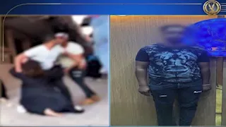 فيديو صادم| شاب يعتدي على سيدة في الشارع بالجيزة.. والداخلية تكشف التفاصيل