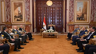 النائب العام يهنئ رئيس مجلس الشيوخ بمنصبه الجديد