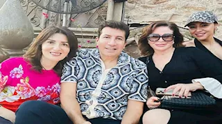 إلهام شاهين تشارك جمهورها صورا جديدة من مهرجان شرم الشيخ للمسرح