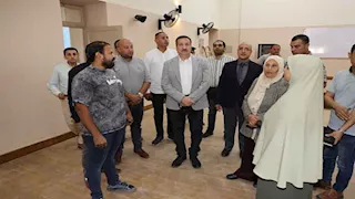 محافظ المنوفية يتفقد التجهيزات النهائية للمدرسة المصرية اليابانية بشبين الكوم 