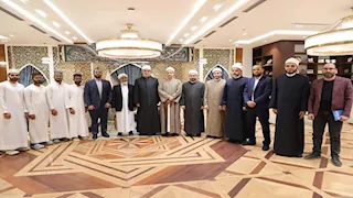 المفتي يبحث مع نائب رئيس جامعة دار الهدى الإسلامية بالهند تعزيز التعاون 