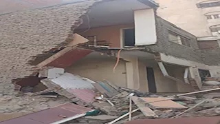 نجاة أسرة كاملة من الموت تحت أنقاض عقار ببولاق 