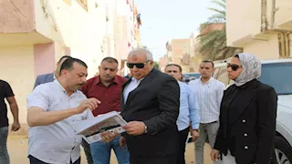 الوادي الجديد تنفذ المرحلة الثانية من رصف شوارع الخارجة