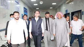نائب وزير الصحة يتفقد مستشفى الضبعة للاطمئنان على جاهزية الخدمات الطبية