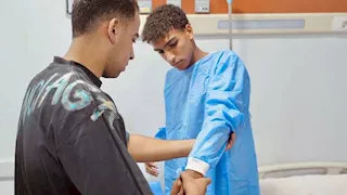 جراحة ناجحة لناشئ الإسماعيلي محمد عبده بعد إصابته في اليد اليمنى