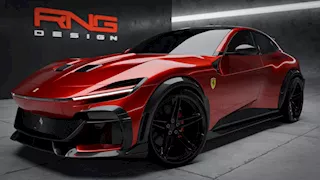 "آر إن جي ديزاين" تكسو فيراري Purosangue بثوب من الكربون