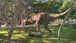 عودة الديناصورات.. رحلة مثيرة عبر الزمن تنتظرك في الإسكندرية -صور