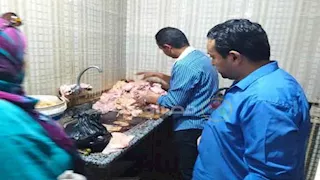 ضبط 3 أطنان لحوم ودواجن فاسدة وتحرير 36 محضرًا في المنوفية