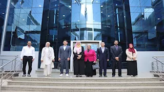 معهد بحوث الإلكترونيات يبحث التعاون مع منظمة الطاقة الصينية GEIDCO