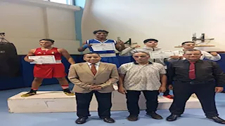 تعليم جنوب سيناء تحصد فضية الجمهورية للملاكمة -صور