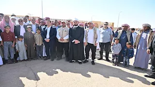 محافظ جنوب سيناء: توزيع 60 منزلًا على أهالي قرية النقب في مارس المقبل (صور)