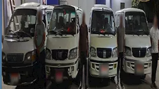 "زفة ميكروباصات".. ضبط 4 سيارات تسببوا في تعطيل المرور بالفيوم