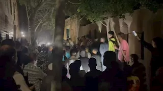 أهالي بنها يشيّعون جثمان الطفل يوسف بعد غرقه في مياه الرياح التوفيقي - صور