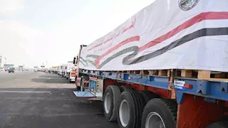 اللجنة المصرية: مستمرون في تقديم الدعم الإغاثي والإنساني لأهالي غزة