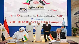 توقيع 7 اتفاقيات استراتيجية بين العربية للتصنيع وطيران أبوظبي.. تفاصيل