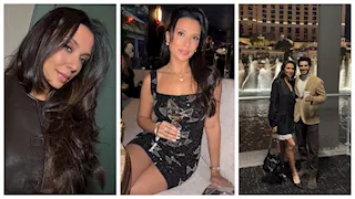 إميلي شاه تحتفل بالكريسماس في أحدث ظهور مع مينا مسعود