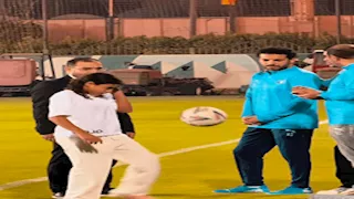 ابنة هاني السعيد تستعرض مهاراتها بالكرة (فيديو)