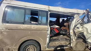 مصرع شخصين وإصابة 14 آخرين في حادث بكفر الشيخ -صور