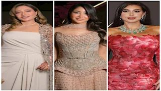 6 إطلالات ألماسية.. مجوهرات فاخرة تزين أزياء النجمات بمهرجان البحر الأحمر (صور)