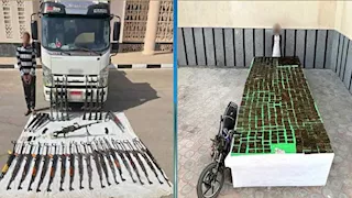 الداخلية تحبط صفقة سلاح ومخدرات بـ99 مليون جنيه 