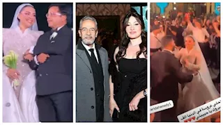 نرمين الفقي والسقا وأحمد رزق.. 20 صورة من زفاف فريدة محمد هنيدي