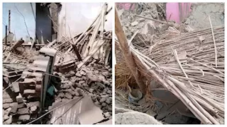 مأساة تحت الأنقاض.. مصرع أم وطفليها وإصابة اثنين في انهيار منزل بالأقصر (صور)