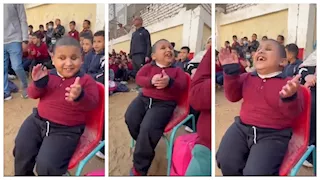 العظم الزجاجي لا يكسر قلبه.. قصة الطفل زياد "أبو ضحكة جنان" في أسيوط -فيديو