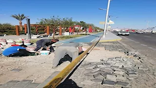 محافظ جنوب سيناء يتفقد أعمال التطوير ورفع الكفاءة والنظافة بشرم الشيخ